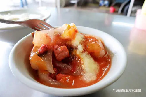 內行人一定要吃肉圓配香腸！新竹肉圓推薦鷹王肉圓 - ㄚ綾綾單眼皮大眼睛