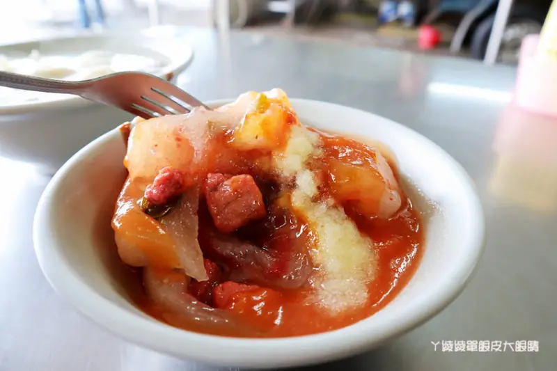 內行人一定要吃肉圓配香腸！新竹肉圓推薦鷹王肉圓 - ㄚ綾綾單眼皮大眼睛