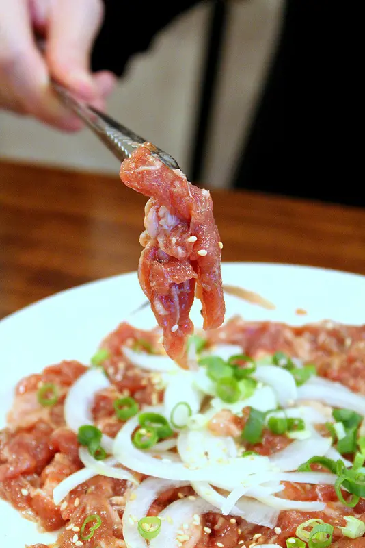 冬天就想吃的銅盤烤肉～陪著我們長大的韓國店－韓香亭。