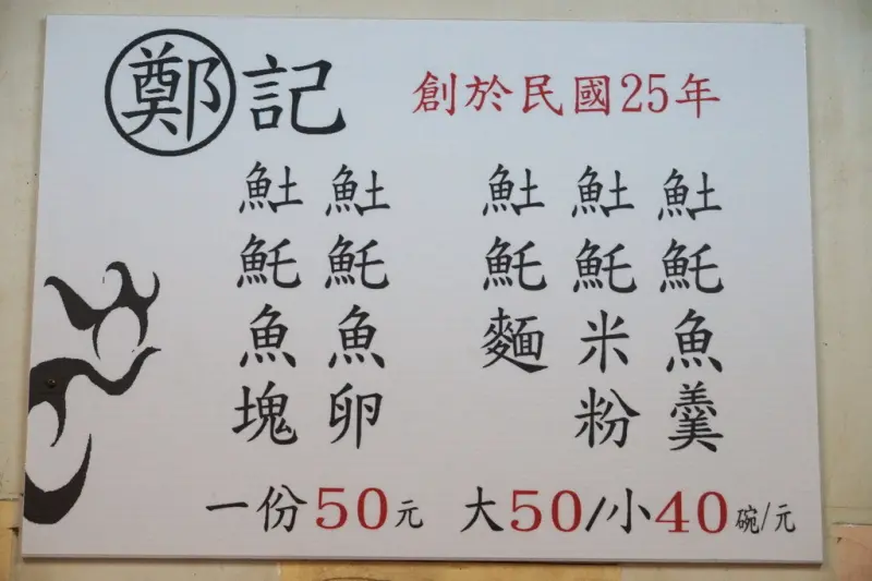 【台南中西區美食推薦】鄭記土魠魚羹價位，菜單大公開！難忘的，童年滋味，美味的土魠魚羹！台南市中西區美食小吃旅遊景點推薦！
