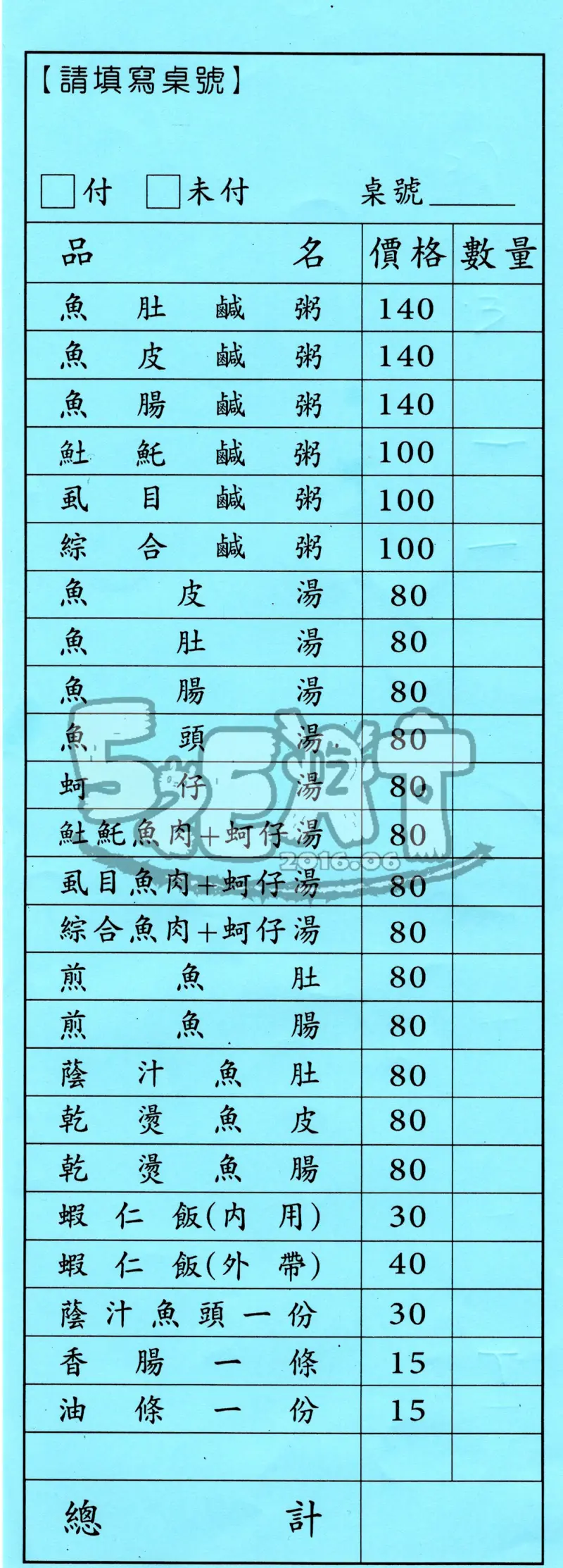 【台南人氣早餐推薦】阿堂鹹粥價位，菜單大公開!台南才有的獨家早餐!台南中西區美食小吃旅遊景點推薦!