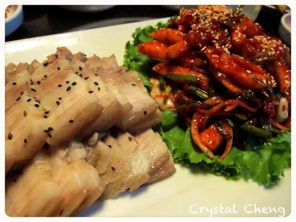 【台北好食推薦】韓鮮亭 好道地的韓國料理 泡菜豬肉捲真是極品推薦!!