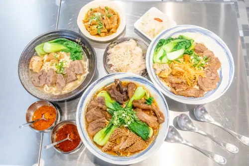 【廣宣】【南京復興站美食】神仙川味牛肉麵.(第一家被制成日本泡麵的店)+GTD手搖飲-Good Tea Day