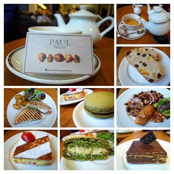 ＜台北｜內湖｜下午茶＞超正點千層派＆馬卡紅～PAUL保羅麵包沙龍（內湖店）                      