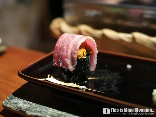 【桃園中壢│食記】中原商圈 坐著做握壽司 ～ 實在消費 高級享受