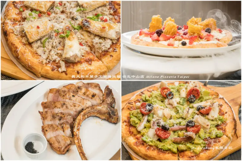 四平街美食｜義大利米蘭手工窯烤披薩Milano Pizzeria Taipei 仙級甜點披薩、牛奶魚披薩、槍烏賊披薩、台北最棒的炸雞