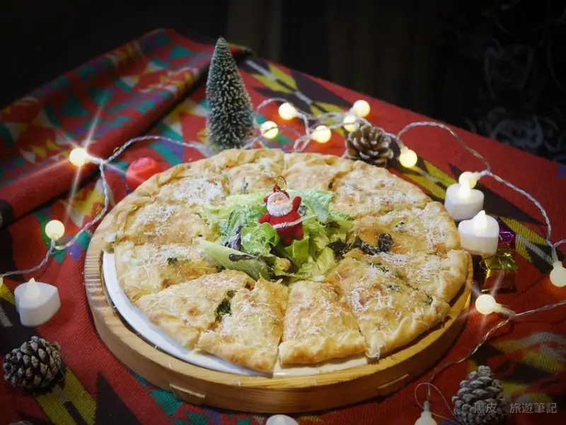 義大利米蘭手工窯烤披薩。台北美食│聖誕節餐廳推薦，松江南京必吃美食餐廳 - 黑皮的旅遊筆記