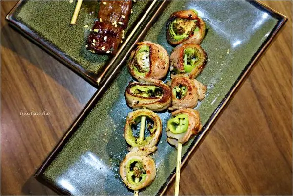 [新北板橋]老味噌居酒屋(新埔店)|無骨牛小排、醬燒牛五花、蔥鹽雞菲力、培根角椒、醬燒雞頸肉、北海道嚴選鯖魚|近捷運新埔站3號出口