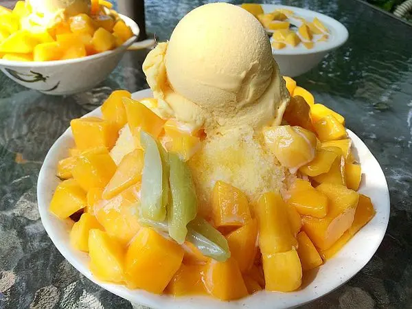 台南旅遊推薦.玉井芒果冰.愛文芒果.玉井冰島芒果冰.玉井芒果冰推薦