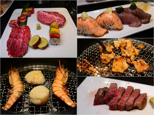 【台中│美食】食尚玩家推薦，享受牛肉甜美肉汁、巨大厚實干貝，還有炙壽司喔。牧島燒肉專門店(大墩店)