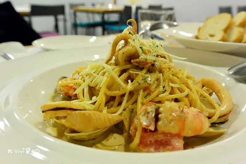 台北松山區 捷運小巨蛋站 UNIQUE PASTA 維一義大利餐廳 松山線美食義大利麵 (口碑券)