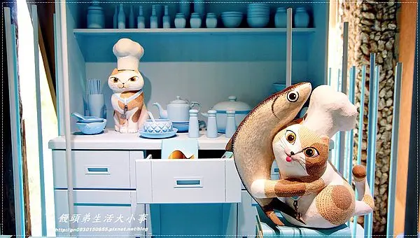 【台南/安平】貓爬樹，居然只是要抓魚♪♪虱目魚主題館♪♪ 