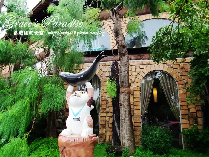 【台南】安平旅遊景點。億載金城旁邊，免門票！好多可愛貓貓和魚的「虱目魚主題館」。