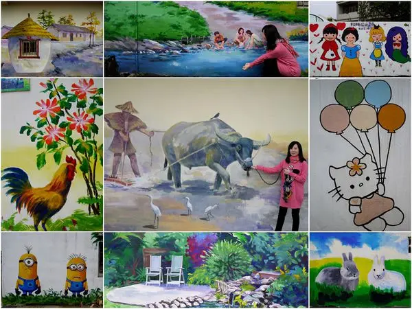 桃園‧坑口彩繪村