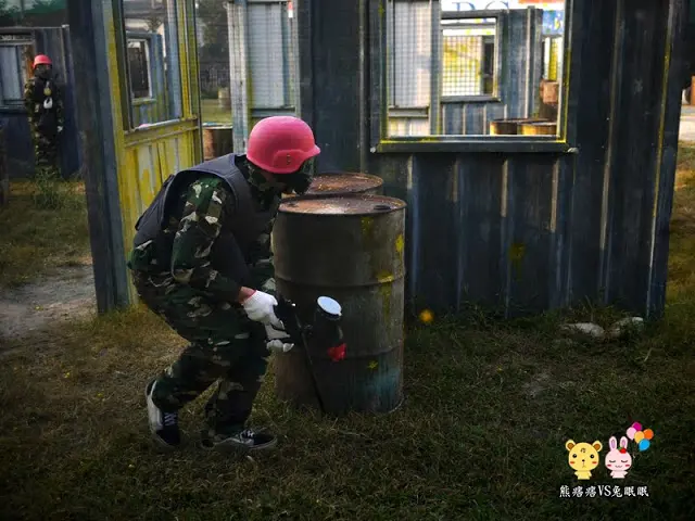 
【豐原】野克漆彈場。不死不歸的漆彈戰
