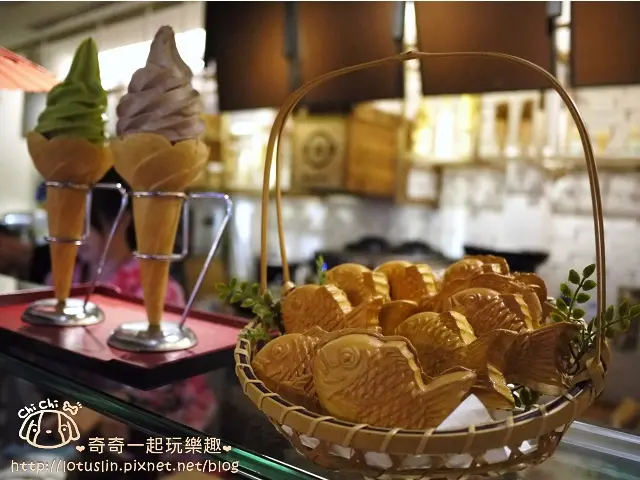 台南 花見宇治抹茶甘味処 迷你鯛魚燒