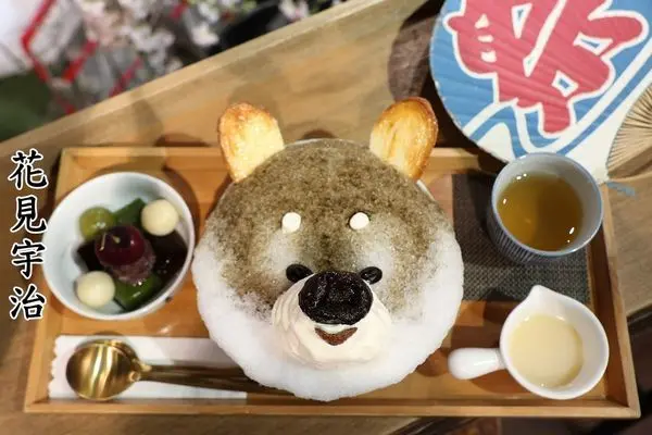 【台南中西區】『花見宇治抹茶甘味処』～和風典雅氛圍，日式茶香甜食，柴柴冰爆可愛的！