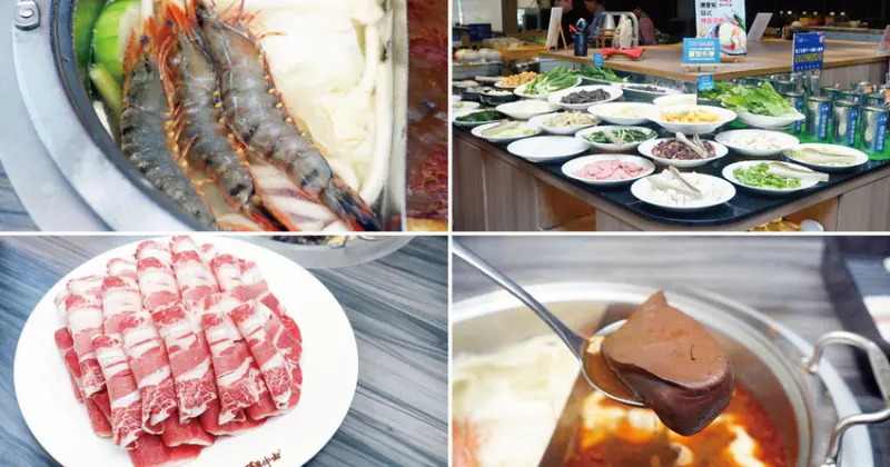 【高雄吃到飽】二鍋 壽喜燒／涮涮鍋 ｜一人也能享受的麻辣鴛鴦鍋｜頂級Choice肉品吃到撐｜從熱食到火鍋料無限放題