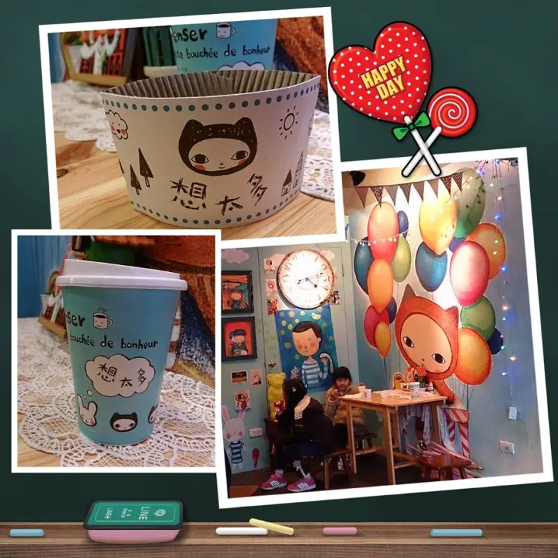 [食記]忍不住直呼可愛的溫暖小店 - 台北西門町。想太多Trop Penser Cafe