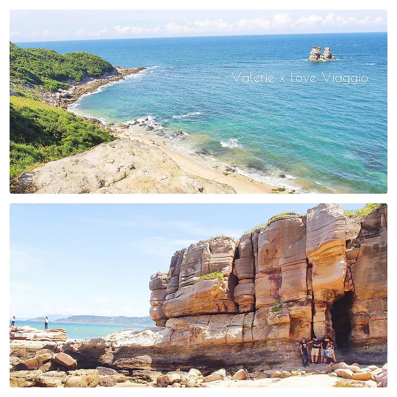 【台北 Taipei】金山東北角海岸之旅 探訪神秘海岸 神秘海灘與雙燭臺嶼