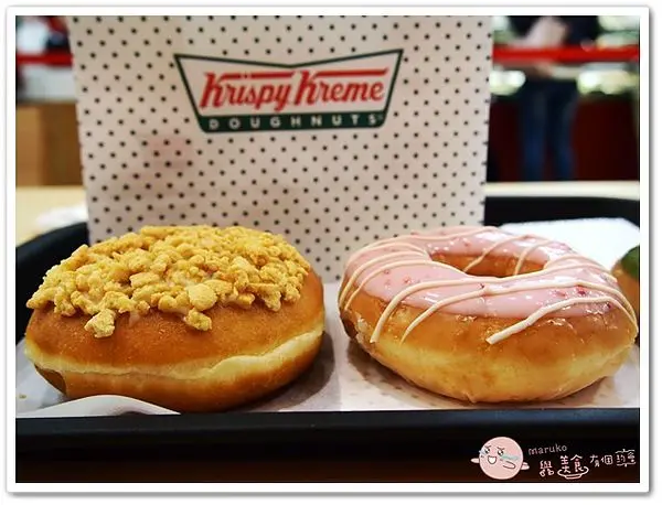 【甜甜圈來襲】Krispy Kreme Doughnuts糖霜甜甜圈‧台北信義區