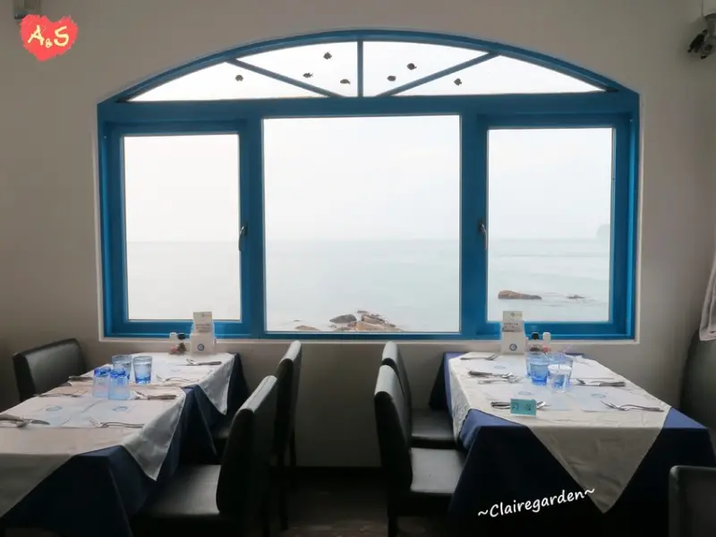 基隆 聖托里尼海景餐廳~看外木山海景吃三層下午茶