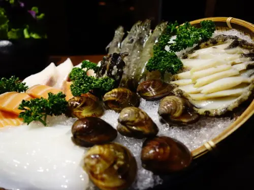 璞膳日式鍋物+日式+高檔+明太子+松阪豬+藝人名店+必推美食+台北美食+東區美食+大安區+東區 海鮮 丸類