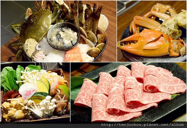 花花，甲飽沒【台北食記】璞膳日式鍋物 和牛專賣 專人桌邊服務 海陸好料一次滿足 信義安和站高級火鍋推薦