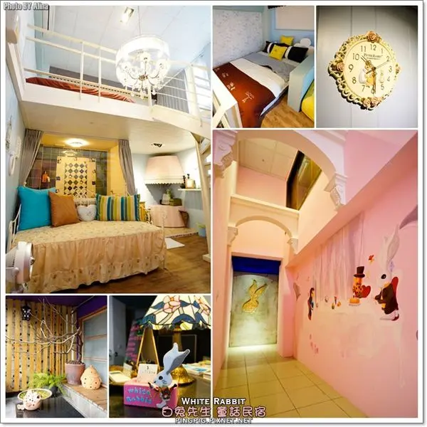 [ 花蓮民宿 ] 花蓮市 白兔先生童話民宿 - 沉浸在彼得兔世界裡的夢幻樓中樓