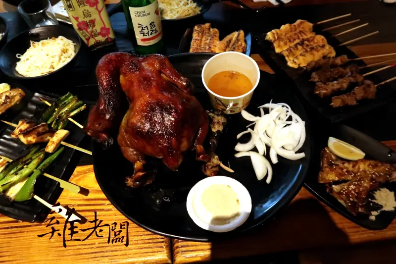 南京復興 雞老闆桶仔雞 當月壽星優惠點餐就送桶仔雞 串燒烤物飛鏢機消夜歡樂時光~