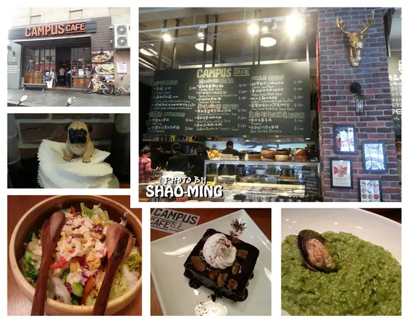 (松山)精緻設計氛圍『CAMPUS-CAFÉ』樂活美味義式料理        
      