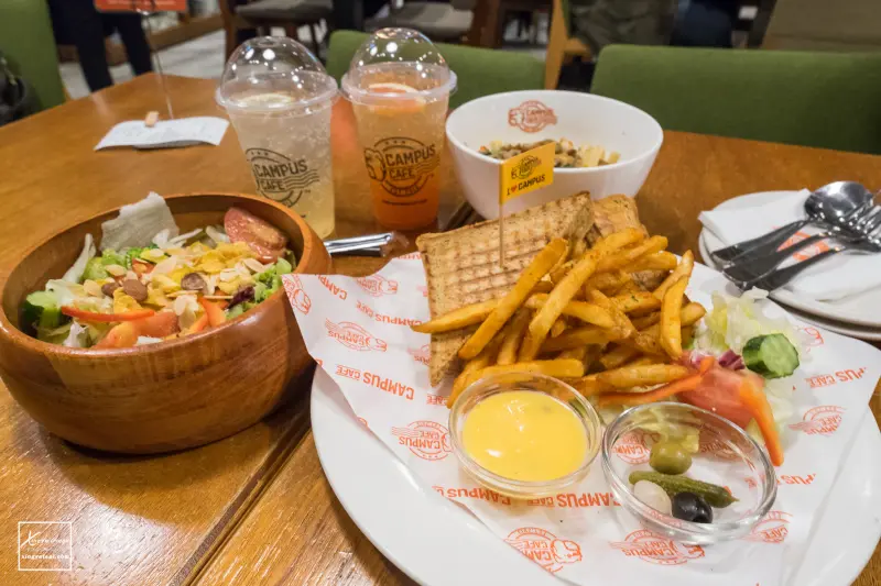 台北｜【CAMPUS-CAFE-南京店】校園美式輕食餐廳