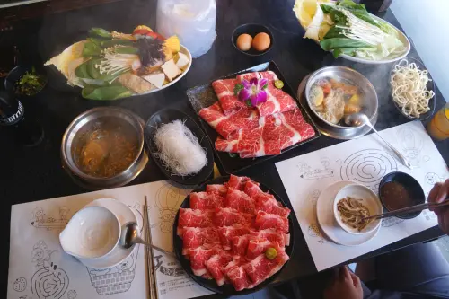 質優份量足的精緻火鍋 還有飲料跟冰淇淋吃到飽哦-天鍋宴@天母公園@天母國小