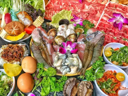 【 台北 ‧ 士林區 】海鮮控在哪裡! 台北超高CP的天鍋宴 雙人海陸套餐超澎湃 卡比索冰淇淋吃到飽還免收服務費