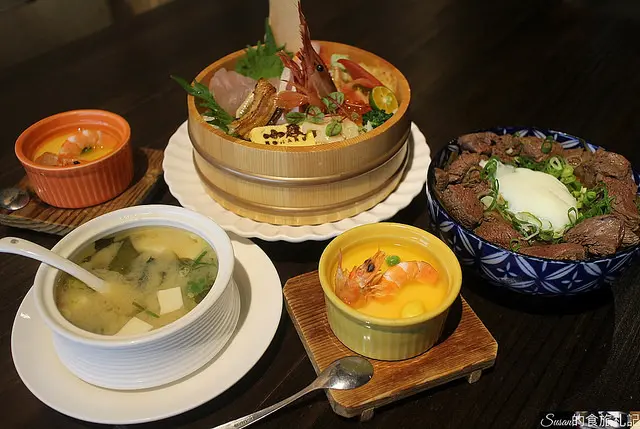 台中美食|小春日本懷石料理用餐環境相當溫馨新推出丼飯套餐美味又實惠 台中西區日本料理