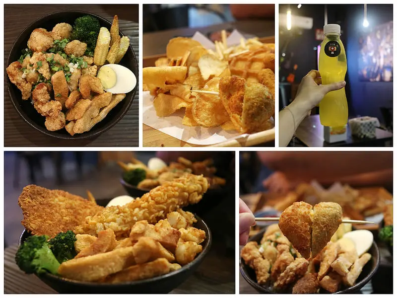【高雄瑞豐】炸去啃職人炸物瑞豐店│猴賽雷的鹽酥雞丼飯