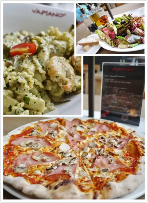 【試-分享】台中 VAPIANO  義大利麵．比薩．沙拉．甜點．調酒