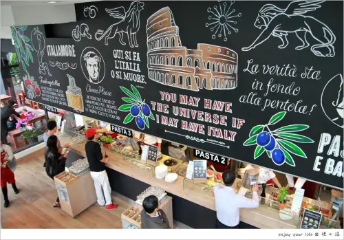 [台中] 草悟道上的新巨星：『VAPIANO』義式料理終於席捲來台中啦！晶片卡用餐好噱頭。