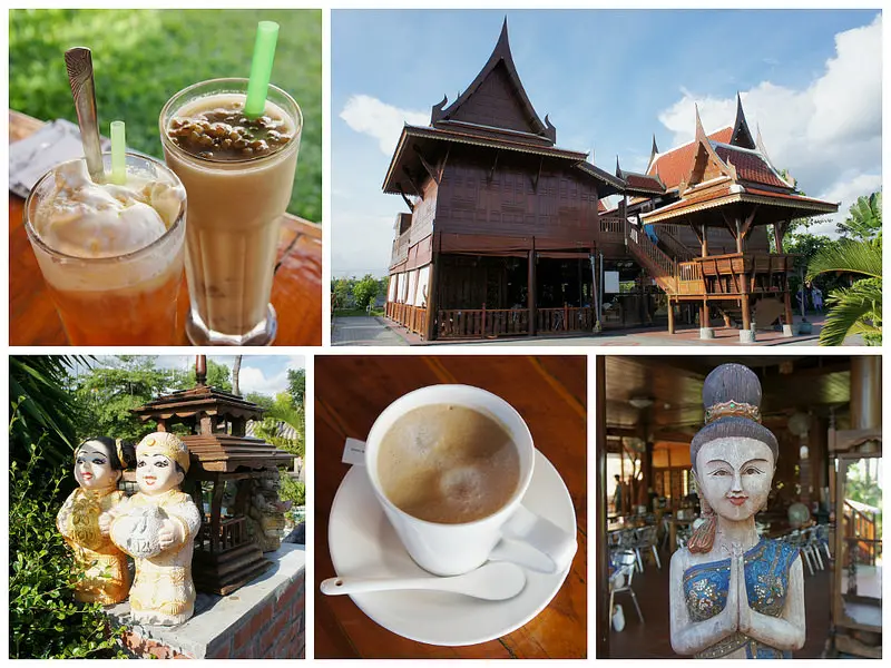 屏東縣內埔鄉。南洋風高腳屋仿佛來到泰國渡假