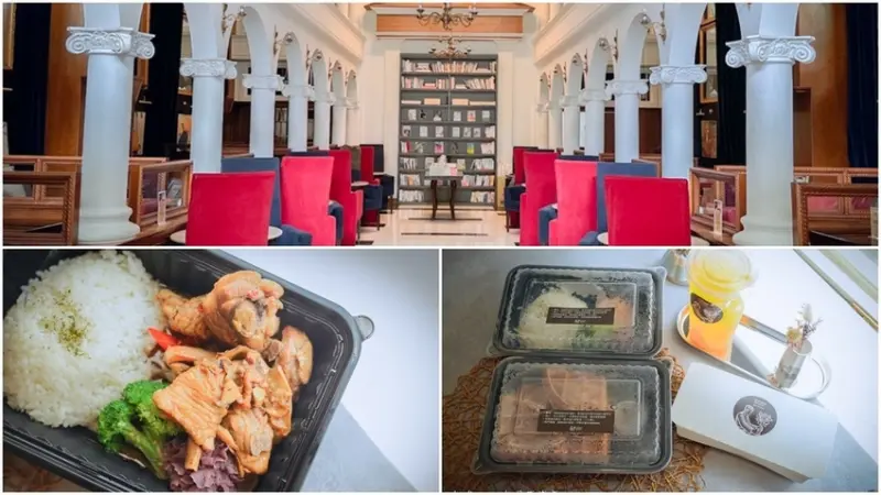 Moooon River Cafe & Books ▏內湖最美餐廳 一秒走進英式圖書館。現正推出防疫外帶餐點6折、飲品5折 外送、外帶都OK。內湖美食