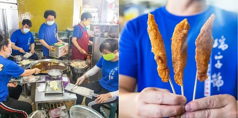 【屏東-東港美食】華橋市場排隊名店-瑞字號旗魚黑輪+市場黑鮪魚拍賣