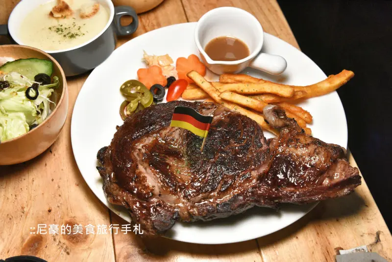 [台北古亭] 水牛城美式炭烤牛排 超高CP值肉食動物的最愛 古亭站杭州南路中正紀念堂聚餐美食推薦