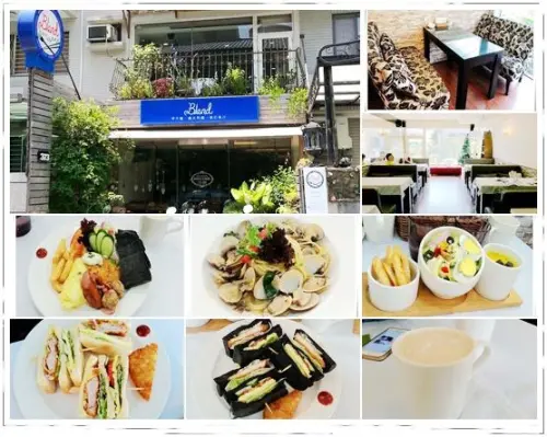 【南屯】Blend Brunch二訪。酸黃瓜炸魚三明治 & 田園豬排三明治