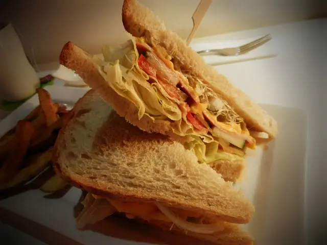 【中壢】Ocean café 經典漢堡! [4/20UP!]