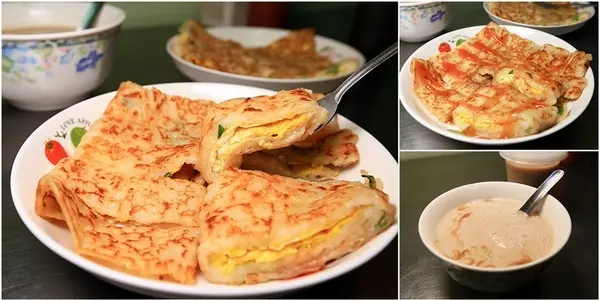 【台南美食】傳統古早味麵糊蛋餅！巷弄裡市場旁的低調老店：阿公阿婆蛋餅        
      