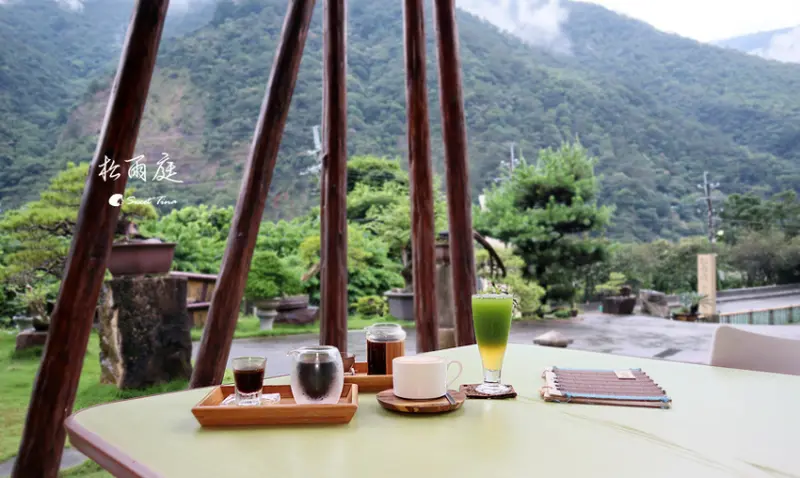 松雨庭藝文咖啡館 - 環山群抱空靈之美 / 點飲品送點心 / 藝廊畫作及盆景展售 / 南投埔里下午茶