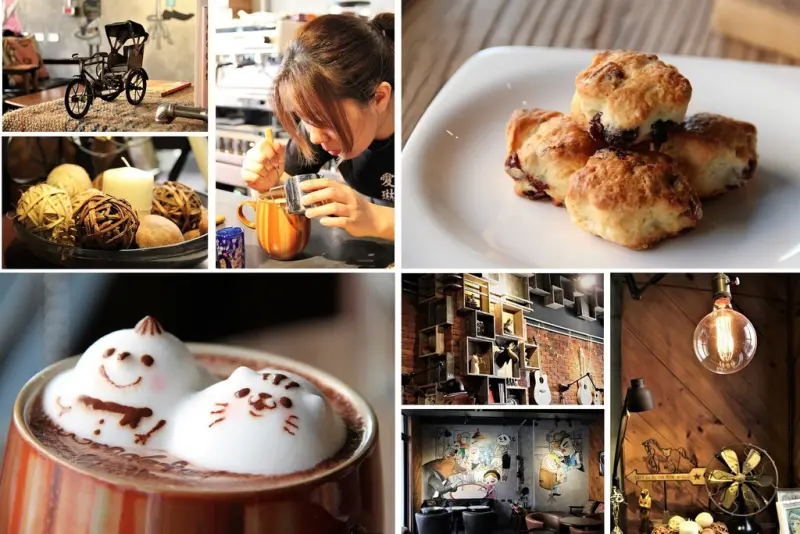 燈光美 氣氛佳 可愛堆花別錯過 約會喝咖啡的好所在~Parlare coffee