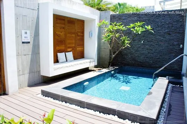 ♥宿♥【台南●南區】峇里島風夢幻villa及獨立泳池●H Villa Hotel 清水漾●月瑩