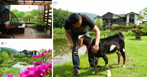 《花蓮自由行》壽豐鄉超舒適民宿，讓你徜徉在大自然的懷抱裡！還可以餵魚被羊追喔！