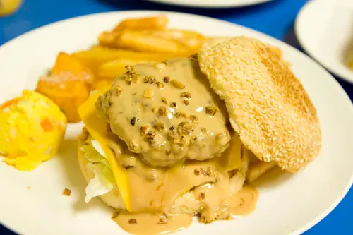 減肥計劃破滅之找餐店的邪惡黃金流漿